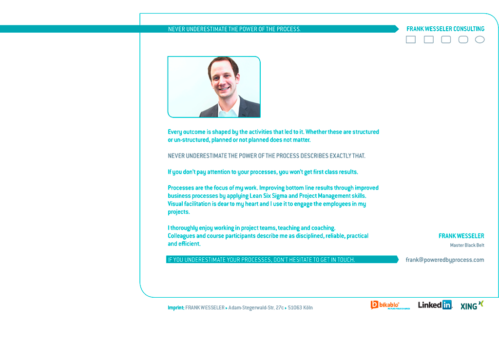 Frank Wesseler Consulting Profile
